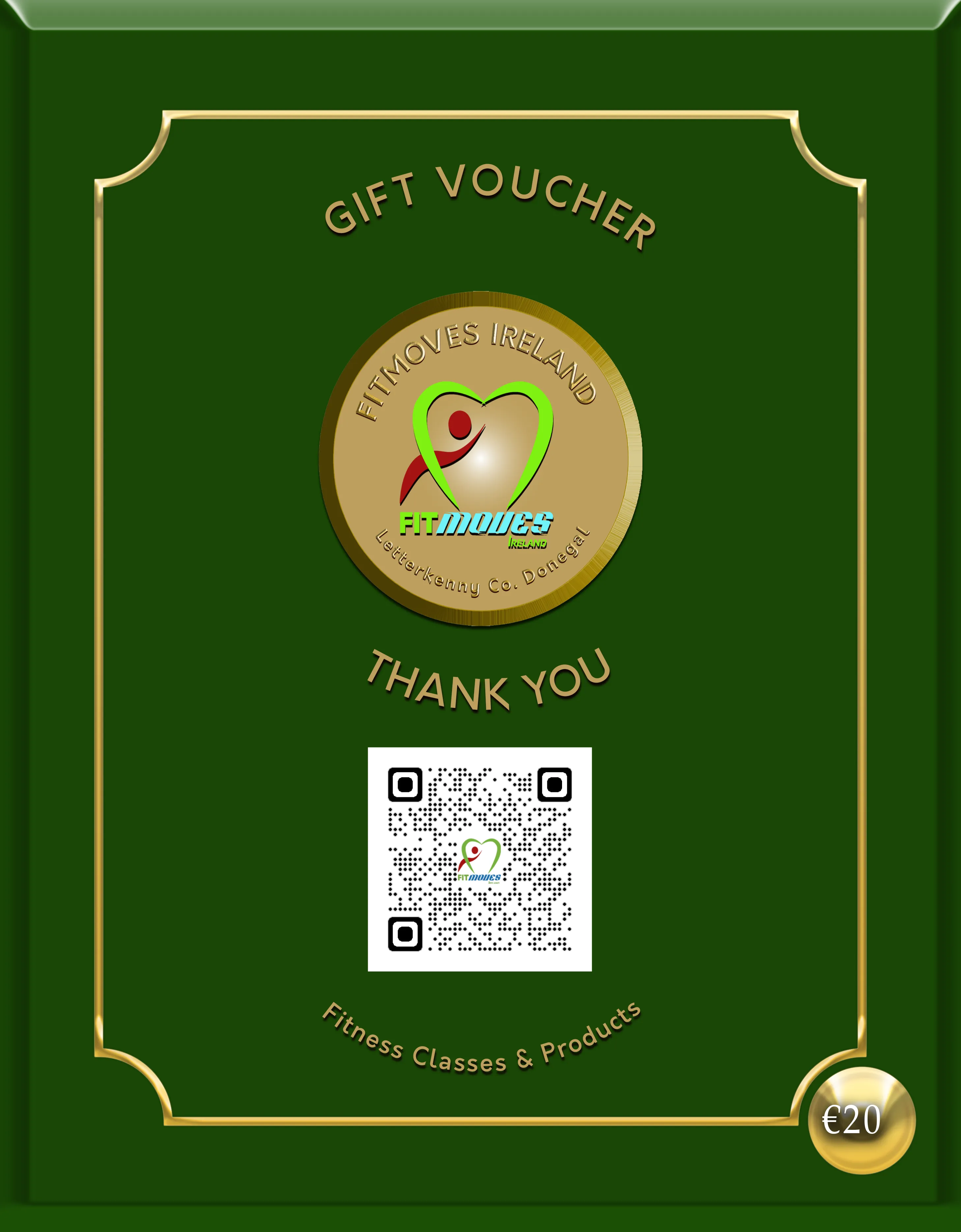 gift voucher value 20